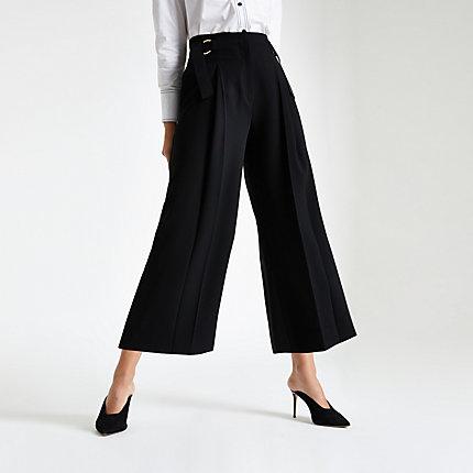 River Island Womens Crop Wide Leg Pants