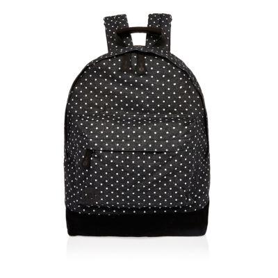 River Island Mens Spotted Denim Mi-pac Backpack
