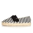 River Island Womens Stripe Fringe Espadrilles