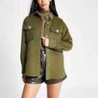 River Island Womens Button Front Over Shirt