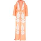 River Island Womens Embellished Sheer Cold Maxi Kaftan