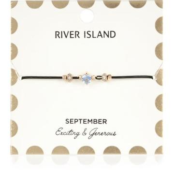 River Island Womens September Birthstone Bracelet