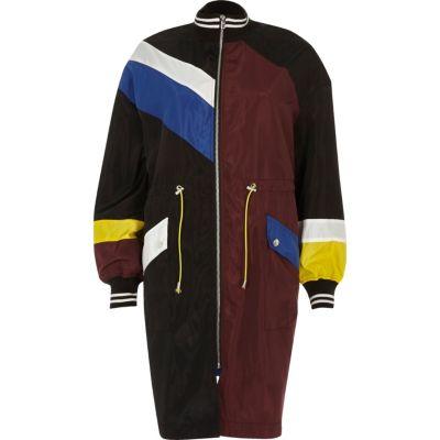 River Island Womens Color Block Anorak Coat