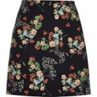 River Island Womens Floral Print A-line Mini Skirt