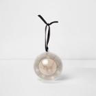 River Island Womens Gold Tone Double Circle Bauble Necklace