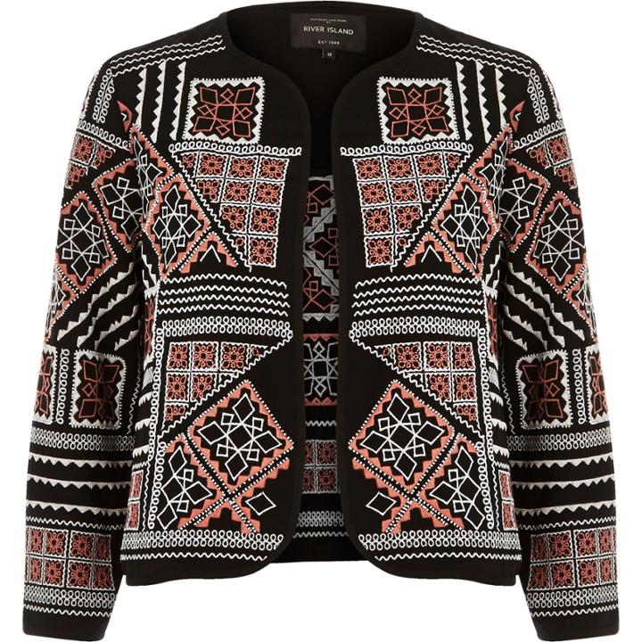 River Island Womens Embellished Beaded Jacket