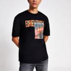 River Island Mens 'echos' Oversized Fit T-shirt