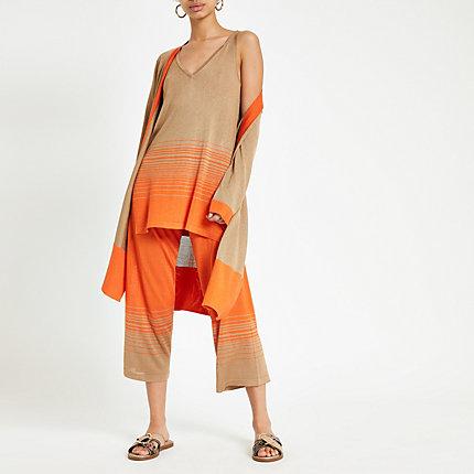River Island Womens Ombre V Neck Vest