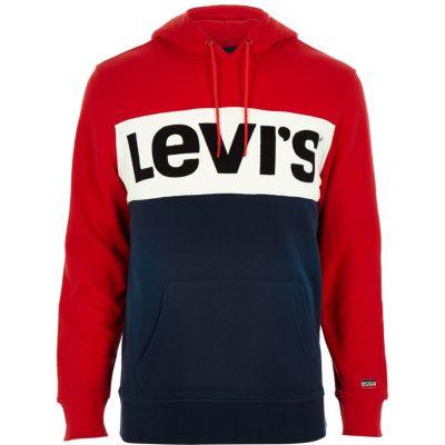 Mens Levi's Colour Block Hoodie