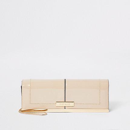 River Island Womens Patent Clutch Bag