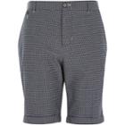 River Island Mensnavy Geo Slim Smart Shorts