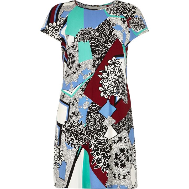 River Island Womens Floral Print Swing Dress