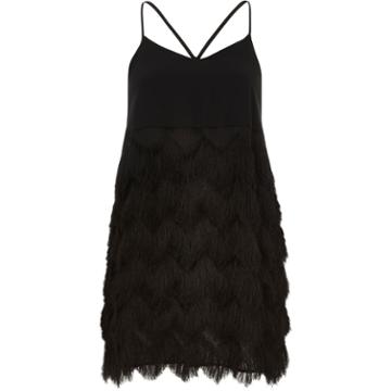 River Island Womens Fringed Slip Dress