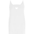 River Island Womens White V Insert Cami Top