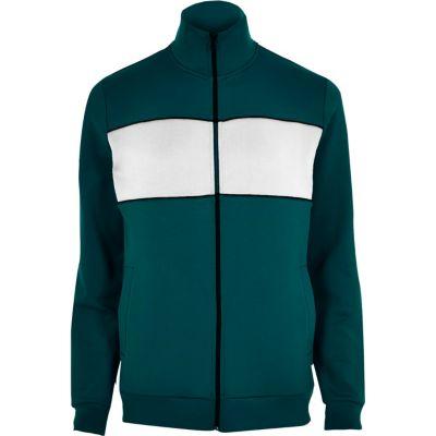 River Island Mens Panel Track Jacket