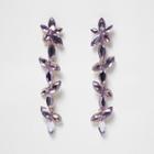 River Island Womens Flower Drop Earrings