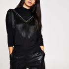 River Island Womens Knitted Tassle Fringe Jumper