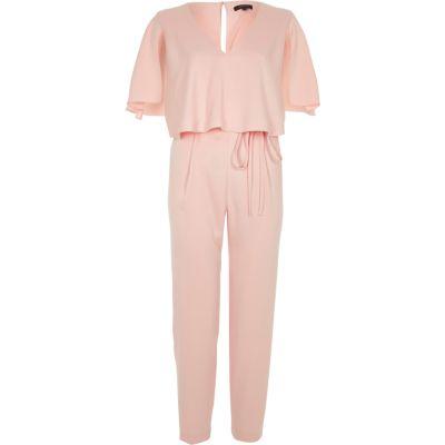 River Island Womens Cape Tapered Jumpsuit
