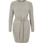 River Island Womens Ring Tie Long Sleeve Jumper Dress