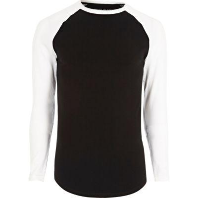 River Island Mensbig & Tall Raglan Sleeve T-shirt