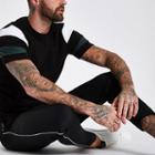 River Island Mens Slim Fit Interlock Crew Neck