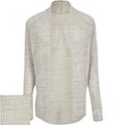 River Island Menslight Mesh Open Cardigan