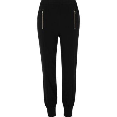 River Island Womens Zip Detail Joggers