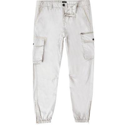 River Island Mens Cargo Jogger Pants