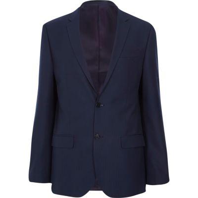 River Island Mens Herringbone Tailored Suit Jacket