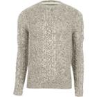 River Island Mens Only And Sons Cable Knit Sweater