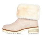 River Island Womens Faux Fur Lined Chunky Boots