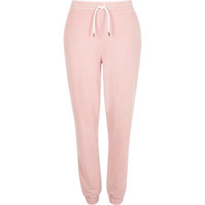 River Island Womens Brush Fleece Jersey Joggers
