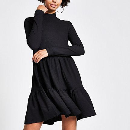 River Island Womens Jersey Mini Smock Dress