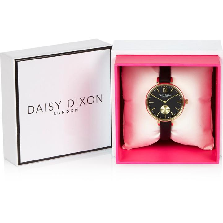 River Island Womens Daisy Dixon Georgia Slim Leather Watch