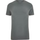 River Island Mens Short Sleeve Muscle Fit T-shirt