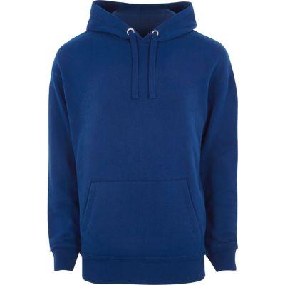 River Island Mens Big And Tall Long Sleeve Hoodie