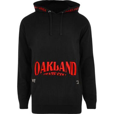 River Island Mens 'oakland' Print Hoodie