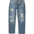 River Island Mens Loose Distressed Jeans