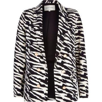 River Island Zebra Print Relaxed Blazer