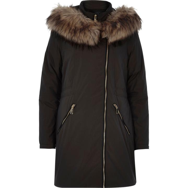 River Island Womens Padded Parka Coat