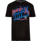 River Island Mens Lee 'party Rhyme' Print T-shirt