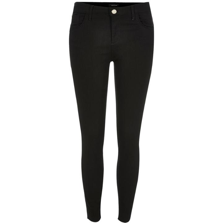 River Island Womens Amelie Cut Hem Superskinny Jeans