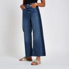 River Island Womens Premium Super Wide Leg Denim Jeans