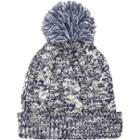 River Island Mensnavy Knitted Bobble Hat