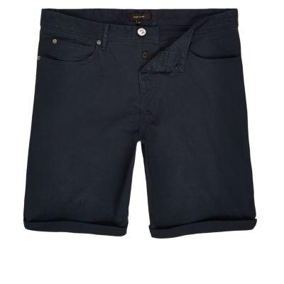 River Island Mens Slim Five Pocket Bermuda Shorts