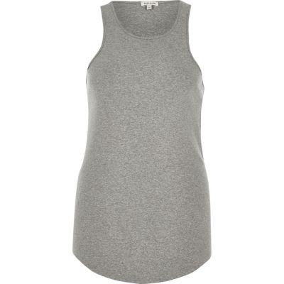 River Island Womens Racer Back Longline Tank