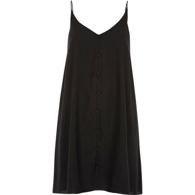River Island Womens Button Detail Slip Dress