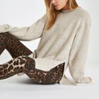 River Island Womens Split Side Knit Sweater