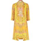 River Island Womens Scarf Print 3/4 Sleeve Jacket