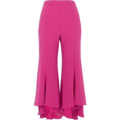 River Island Womens Cropped Flared Pants